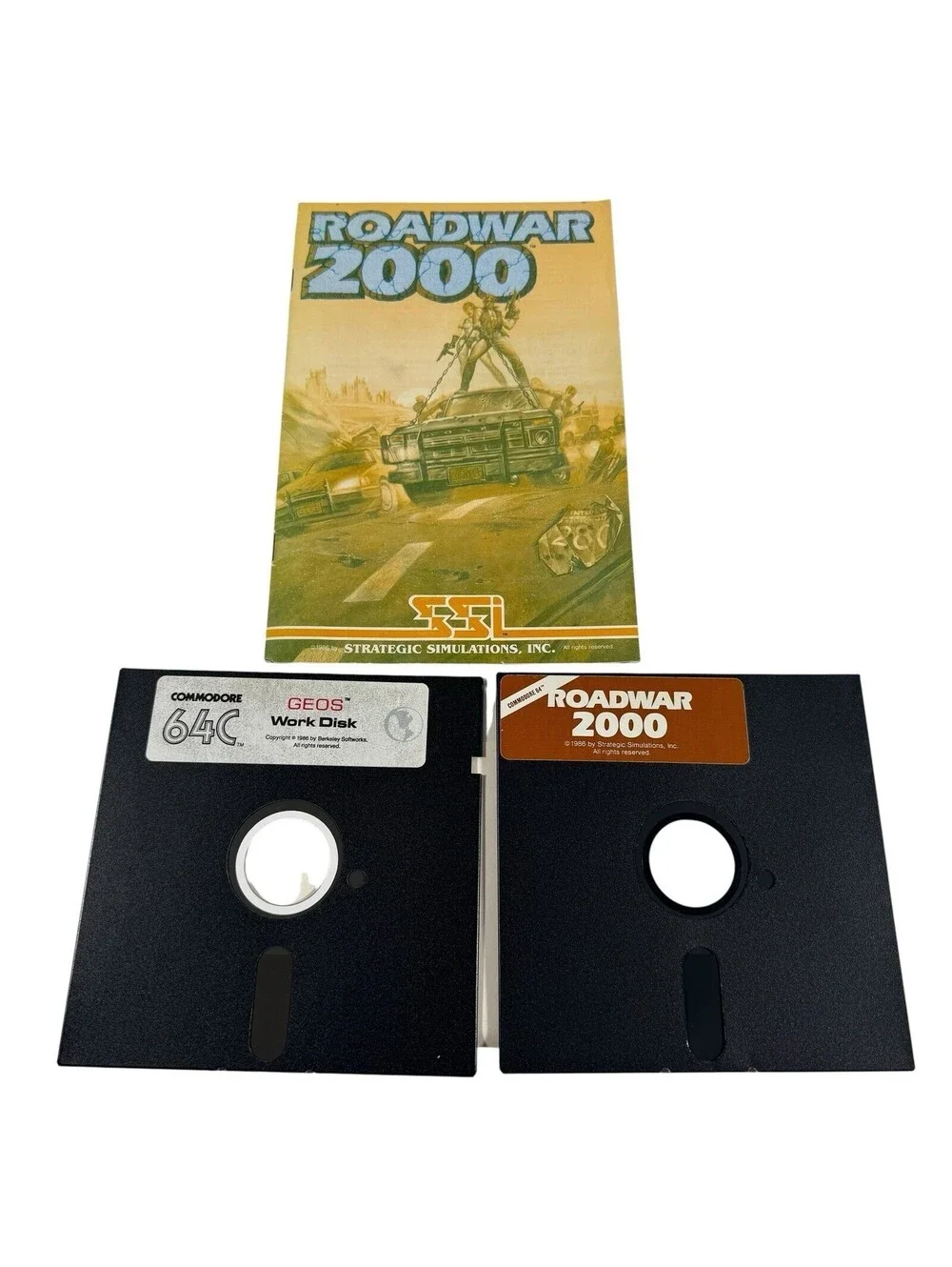 SSI Computer Game Roadwar 2000 (Apple II 5 1/4
